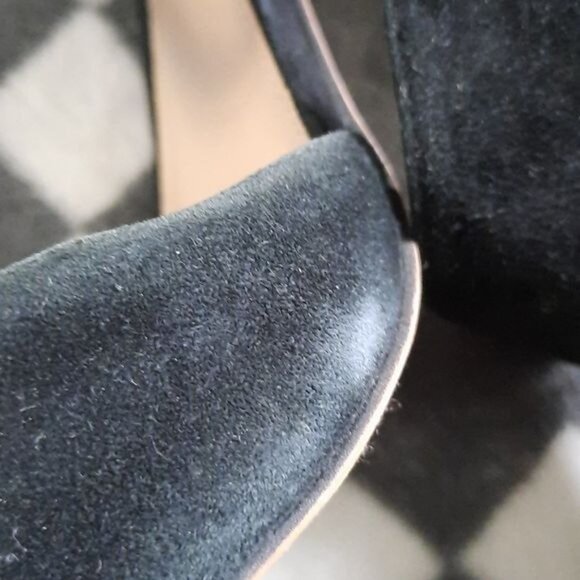 Vince Camuto Carlotte Suede Pointed Toe Strap Stiletto Heel Pump Size 11 - Picture 13 of 15